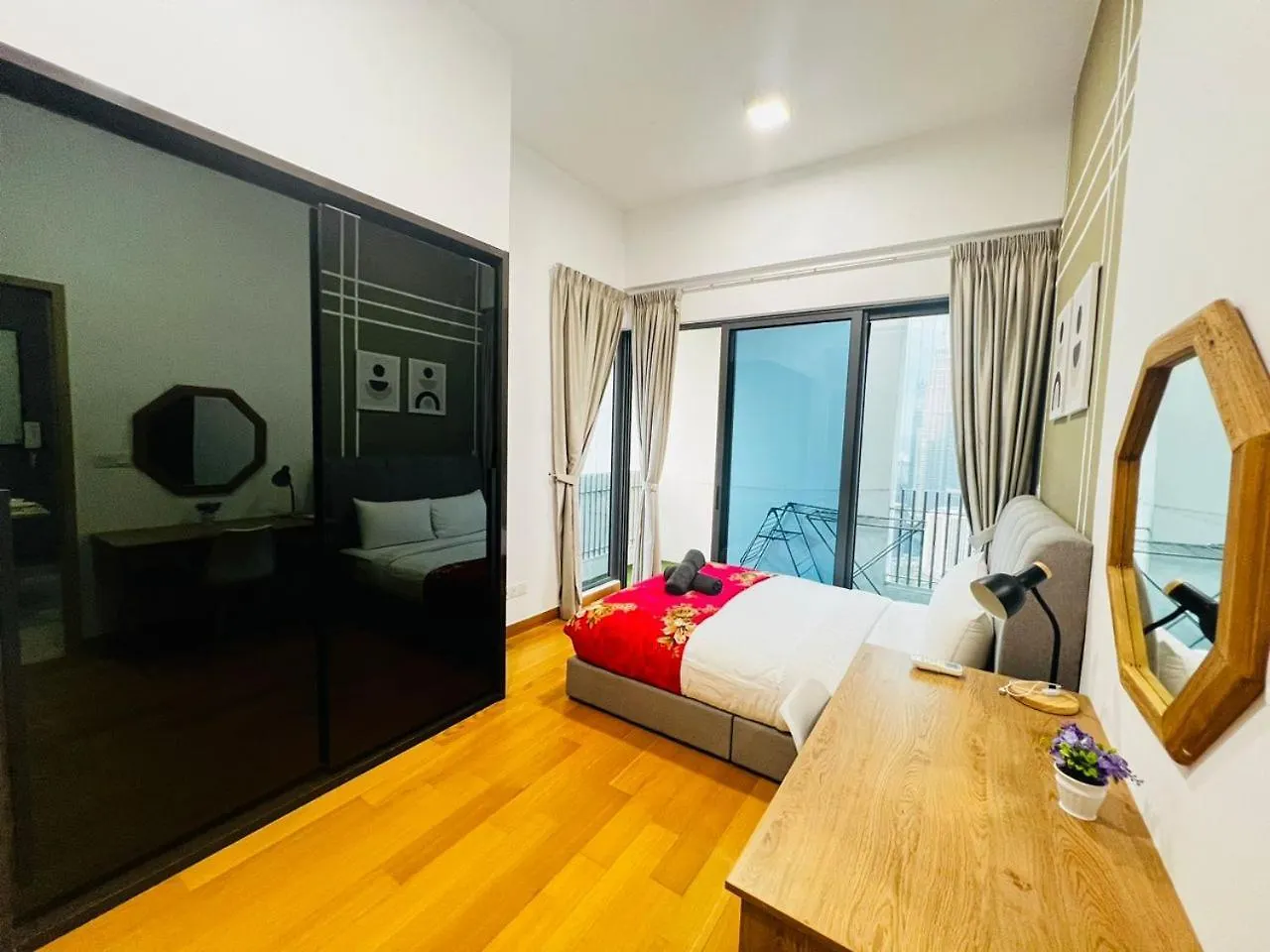 Apartmán The Luxe Colony Klcc By Sky Pool Kuala Lumpur Malajsie