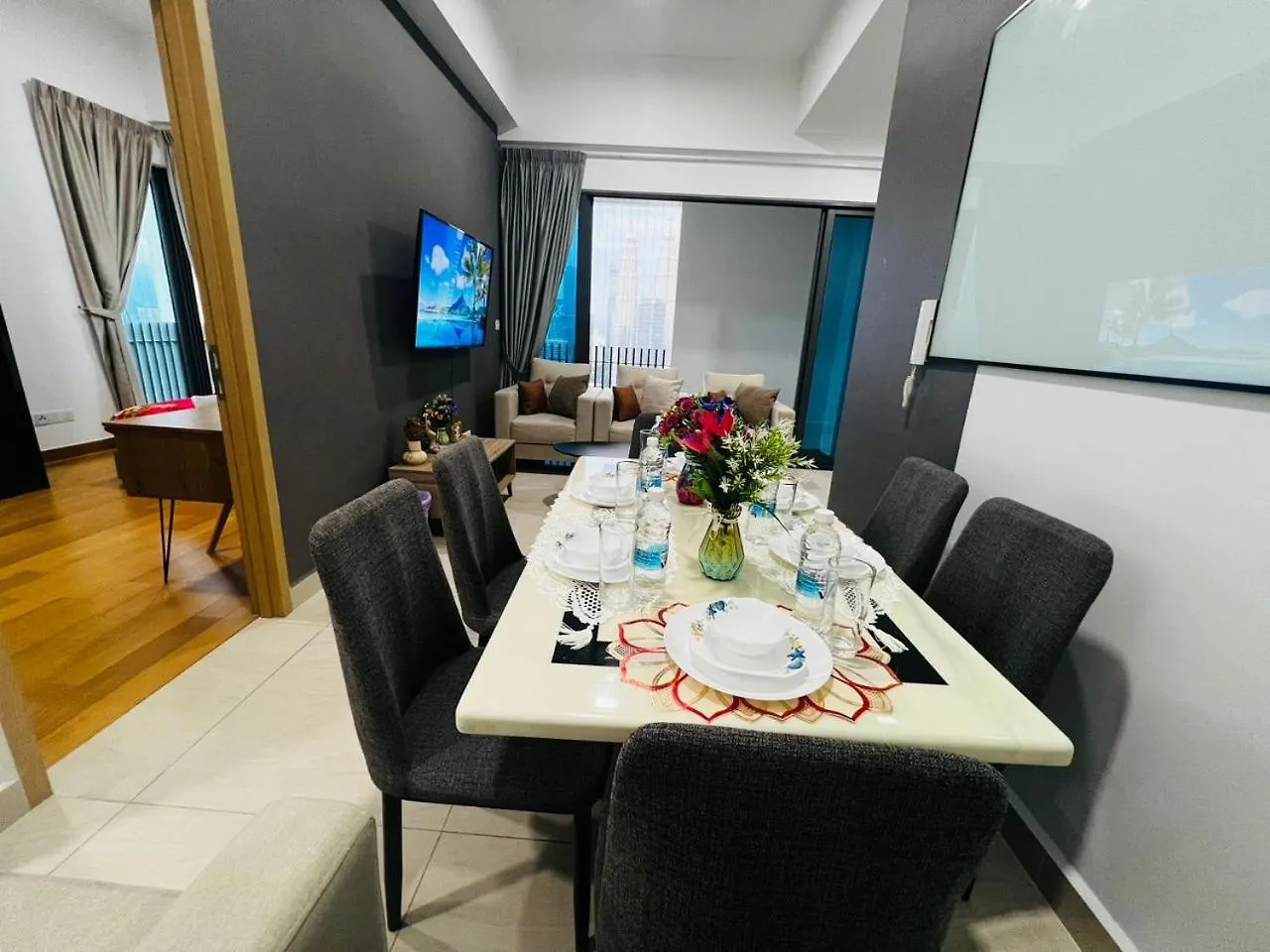 Apartmán The Luxe Colony Klcc By Sky Pool Kuala Lumpur Malajsie