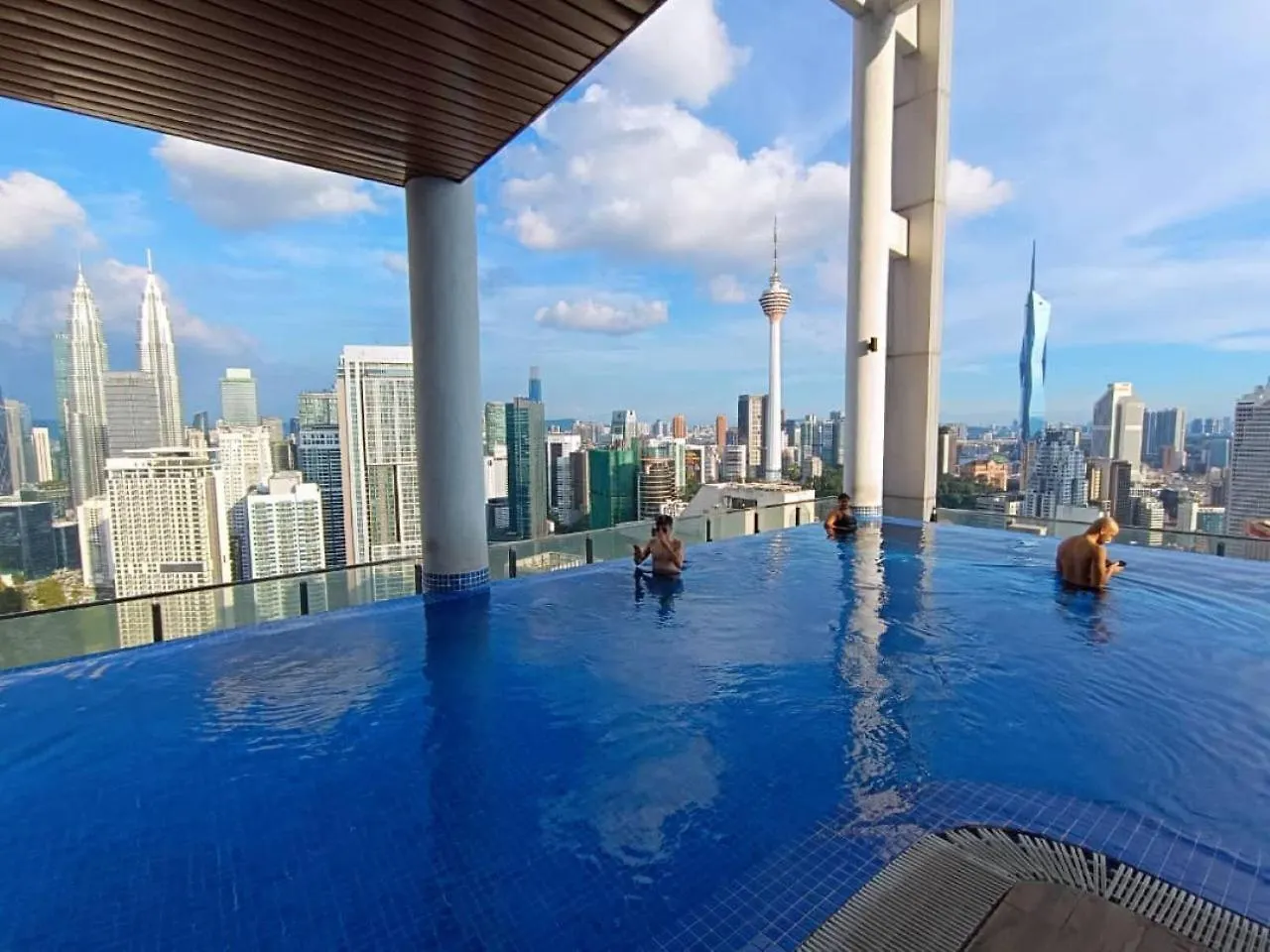Apartmán The Luxe Colony Klcc By Sky Pool Kuala Lumpur